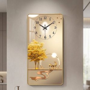 30by60cm Acrylic Frame Wall Clock