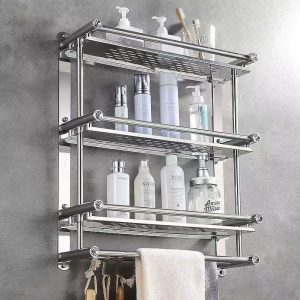3layers bathroom cosmetic rack