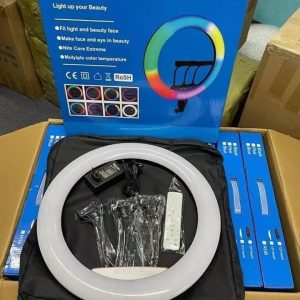 RGB Ring light with tripod stand and Bag 18 inches