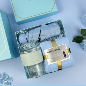 Gift set  Umbrella/towel/cup