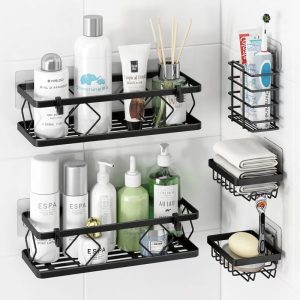 5 in 1 SQUARE BATHROOM ORGANIZER