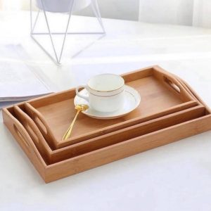 3pcs wooden tray