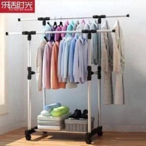 Double Pole Clothes Hanger
