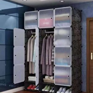3 partition wardrobe