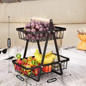 2 layer storage rack