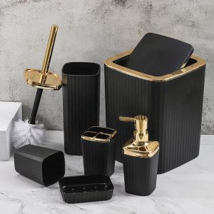 6 pcs bathroom set 