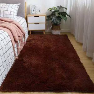 faux  fluffy center rug   *160cm by 230cm*