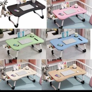 Laptop table with drawer